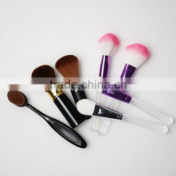 OEM High Quality Face Use and Wood Handle Material Cheap 7PCS Makeup Brush photo-3
