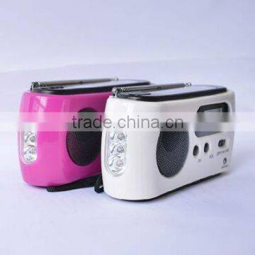 Portable Emergency Radio Solar Powered Dab Radio Powerful Flashlight Pocket Charger photo-6