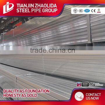 Cold Rolled Dia 10 mm - 101 mm Square Tubing Welded Galvanized With CE Certificate
