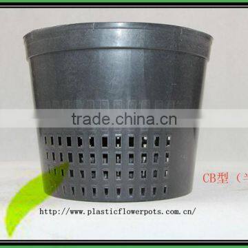 Black Net Pot Plastic Flowet Pot photo-2