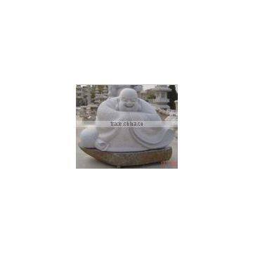 Langhing stone buddha statues for hot sale