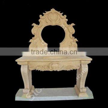 Antique Carved Marble Wash Basin for Sale