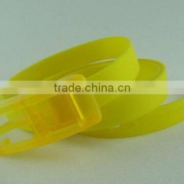 HOT SALE COLORFUL SILICONE BELT, RUBBER LADY BELT, ADULT BELT photo-5