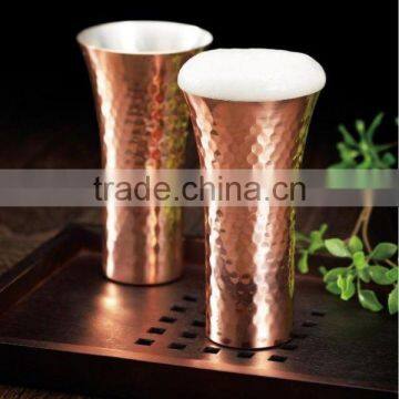 copper Tumbler, ozark trail tumbler	,Hammered tumbler