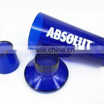 26oz Plastic PS 750ml Three-pieces Cocktail Shaker photo-2