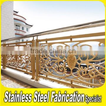 Stainless Steel and Aluminum Balcony Balustrade