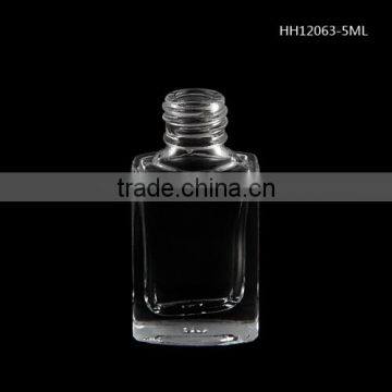 square empty nail polish bottle 5ml