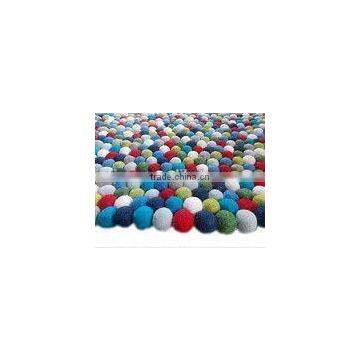 Felt Ball Rug/wool Felt Balls photo-5