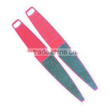 Red foot file for nail salon bulk wholesale art supplies TKN-8FFR