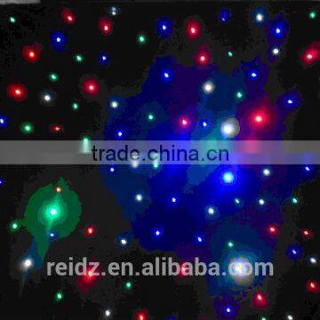 promise of stars! wedding backdrop 3M*6M RGBW LED Star Curtain,LED Star Cloth