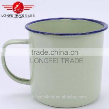 Yiwu Hot Sale Cheap Bulk Useful Steel Enamel Coffee Mug Porcelain Mug photo-3