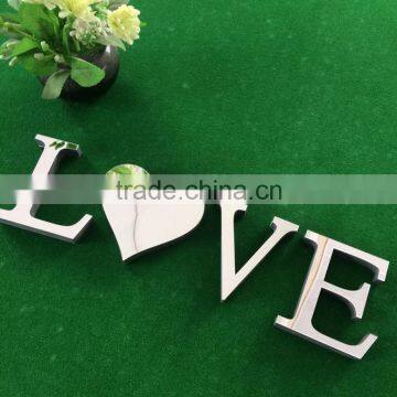 Custom LED clear embossing storefront acrylic lucite alphabet letter signs for company