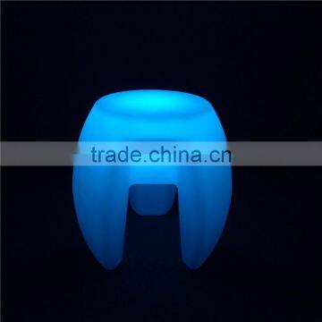 Commercial Furniture Cheap Used LED Glowing Stool Chair With Multi Colors photo-2