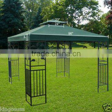 Patio Garden Green Gazebo Replacement Canopy Top UV Blocking Waterproof