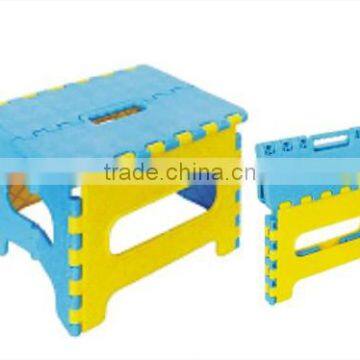 3 portable plastic folding step stool
