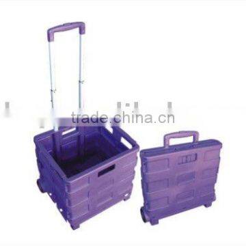 plastic folding shopping basket