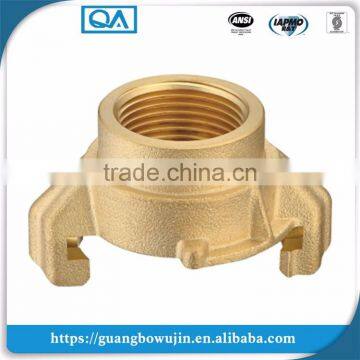 Female brass garden hose quick connector