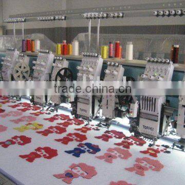 TP604 single sequin+simple towel+coiling embroidery machine