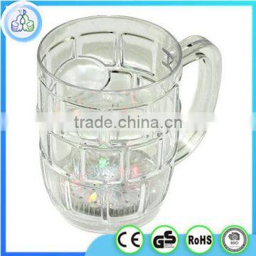 Led party plastic tumbler with handle