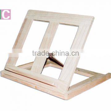 2016 Hot sale wood book holder, book end, wood book stand