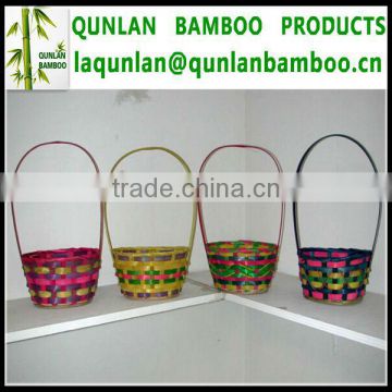 Wicker Basket for Wedding Decoration