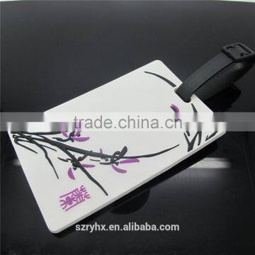 100% Eco-friendly Factory Direct Wholesale Silicone/PVC Luggage Tag photo-5
