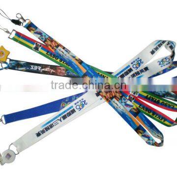 satin ribbon /sublimation lanyards for wholesale