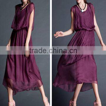 Sexy Wholesale Shenzhen Factory Woman Clothes Export Clothes Maxi Dress photo-3