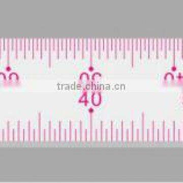 China Manufacture 1:4/1:5 Transplant Flexible Straight Plastic Sandwich Line Scale Ruler for Engineering Design#8502 photo-5