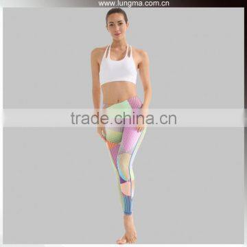 Customized Logo Fitness Woman Sublimation Dri Fit Custom Made Sports Bra photo-5