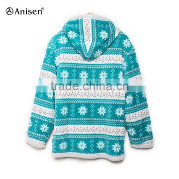 Wholesale Promotion Women Fleece Printing Jacket photo-2