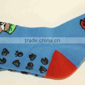 Anti Slip Grip Custom Logo Cheap Trampoline Sock photo-3