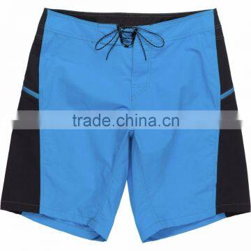 Swimming Board Short Zippered Self Draining Pocket Rapid Dry 3D Textured Nylon Beach Wear Shorts Custom Swimwear Stretchy Soft photo-2