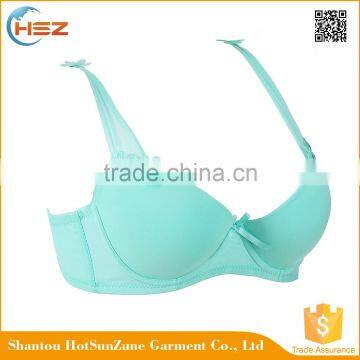HSZ-58004 Colorful Hot Sexy Girl Underwear Plus Size Bra New Design Ladies Push Up Bras Wholesale