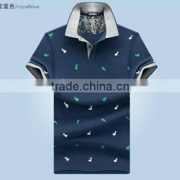 2017 China Wholesale Good Sale High Quality Cheap Men Polo Shirt Cotton photo-5