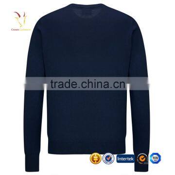 Latest Design Men Cashmere Jumpers Knitted Cashmere Sweater Pullover photo-2