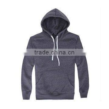 Plain student fleece hoody with competitive price and high quality