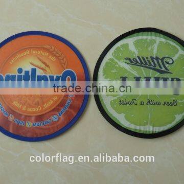 Promotional logo printing children foldable frisbee