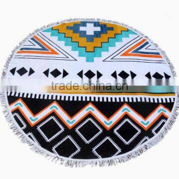 150CM Round Beach Towel With Tassels photo-2