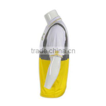 IS09001/BSCI Factory EN471 Reflective Safety Polo Shirt photo-4