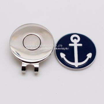 Custom Cap Clip Magnetic Golf Hat Clips With Ball Marker photo-3