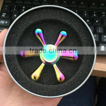 Hottest Wholesale Price Customized Logo Mixed Colors Fidget Hand Spinner photo-2