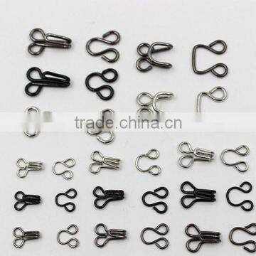 bra hook and eye and metal hook and eye for collar trousers