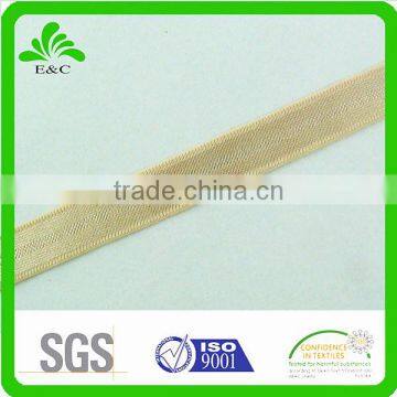 Top Quality Woven Nylon Shoulder Tape Satin Surface Lingerie Elastic Band photo-2