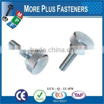 Made in Taiwan stainless steel sheet metal stainless thumb screws m2 thumb screw