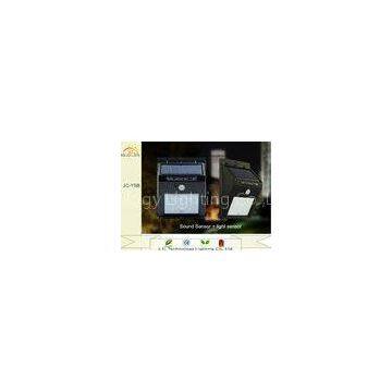 IP65 120LM 1W Polysilicon Solar Motion Sensor Led Security Light Wall Mounted