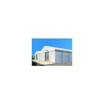 Large Industrial Workshop Outdoor Storage Tent With Flexible Poles Aluminum