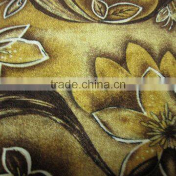 Polyester Printed Velvet Fabric