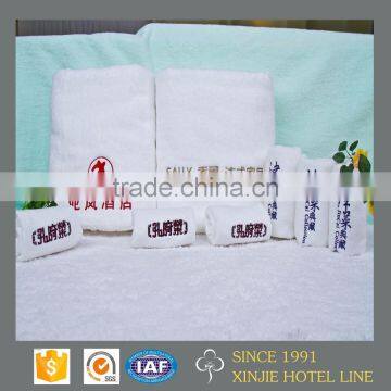 Personalized 100% pakistan cotton used star hotel face towels