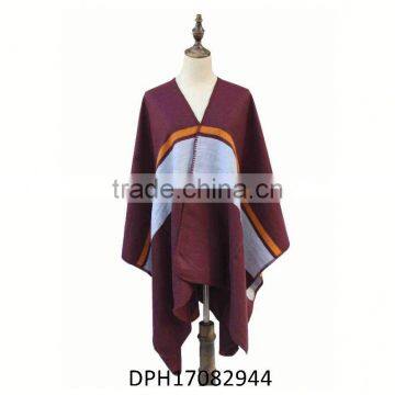 2016 hot sale new fashion hispanic poncho For Christmas